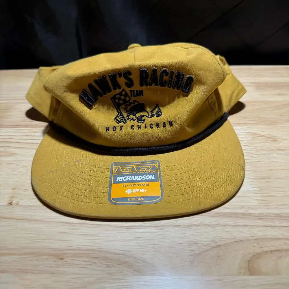Rishidson Hawk's Racing Team Hot Chicken mustard yellow